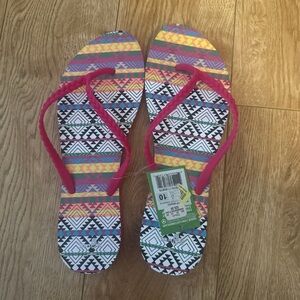 Sanuk Women Flip Flops 10